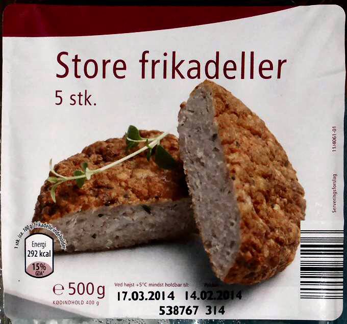 Aldis store frikadeller.